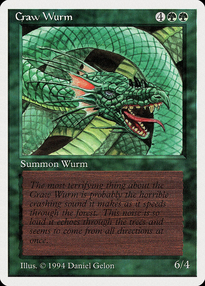 Craw Wurm [Summer Magic / Edgar] | Good Games Morley