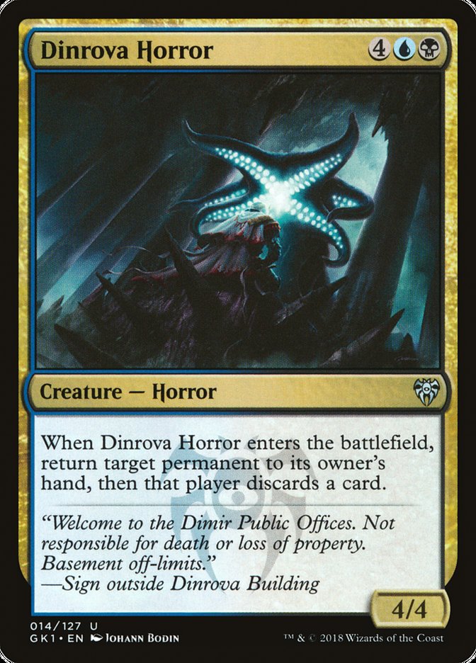 Dinrova Horror [Guilds of Ravnica Guild Kit] | Good Games Morley