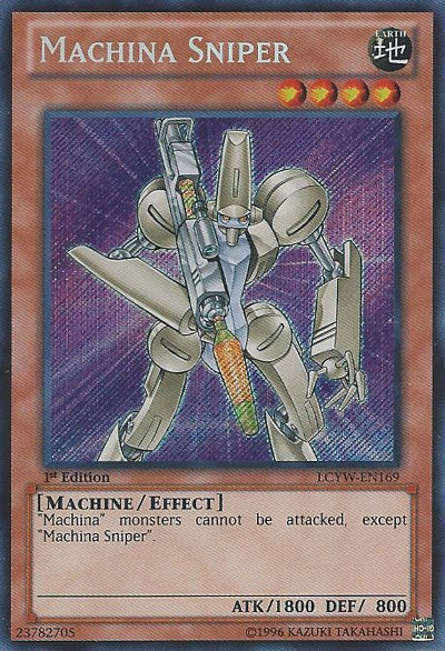 Machina Sniper [LCYW-EN169] Secret Rare | Good Games Morley