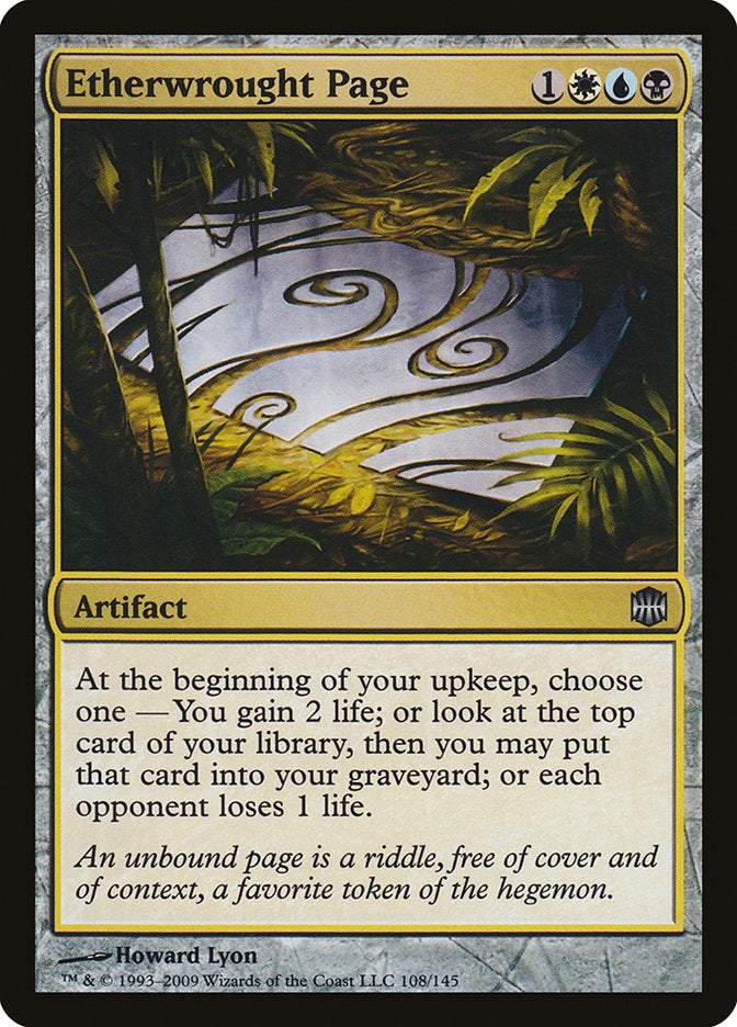 Etherwrought Page [Alara Reborn] | Good Games Morley
