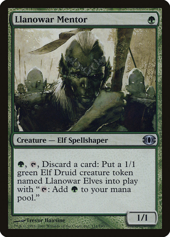 Llanowar Mentor [Future Sight] | Good Games Morley