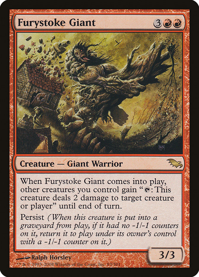 Furystoke Giant [Shadowmoor] | Good Games Morley