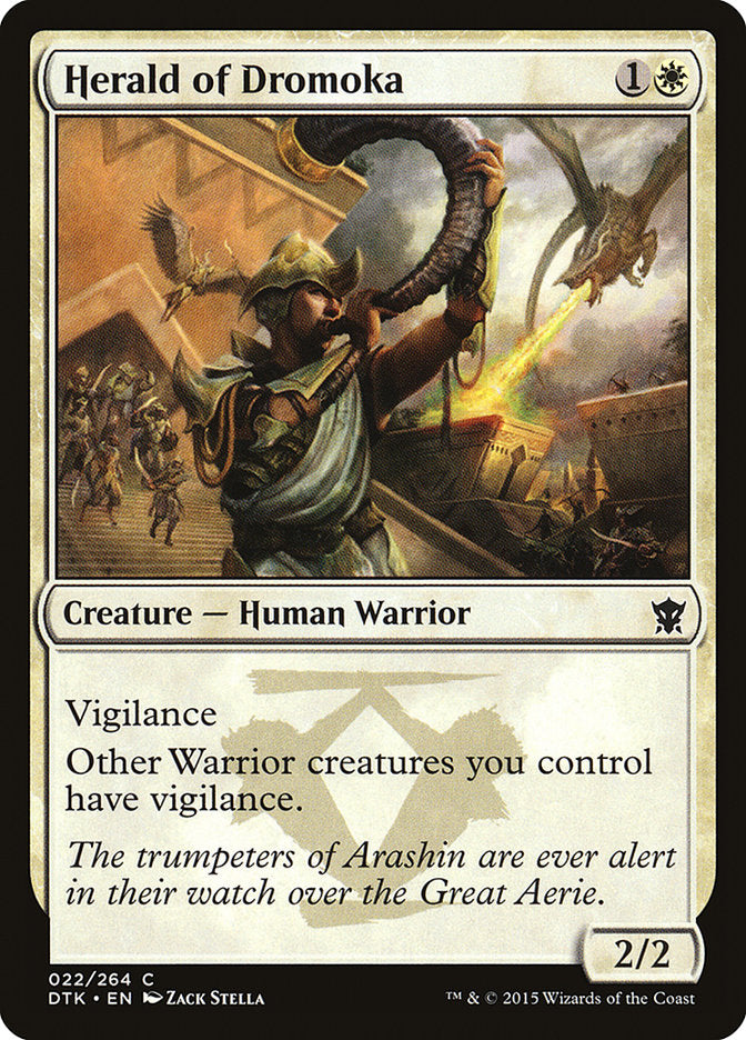Herald of Dromoka [Dragons of Tarkir] | Good Games Morley