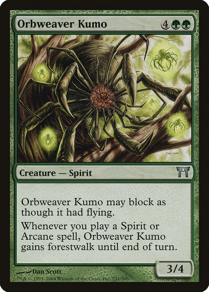 Orbweaver Kumo [Champions of Kamigawa] | Good Games Morley