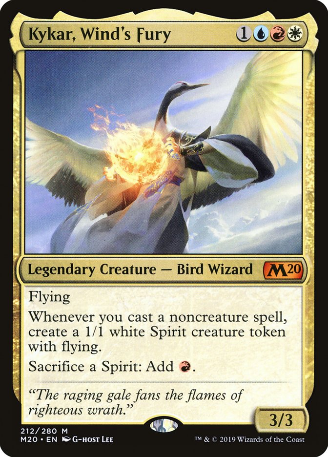 Kykar, Wind's Fury [Core Set 2020] | Good Games Morley