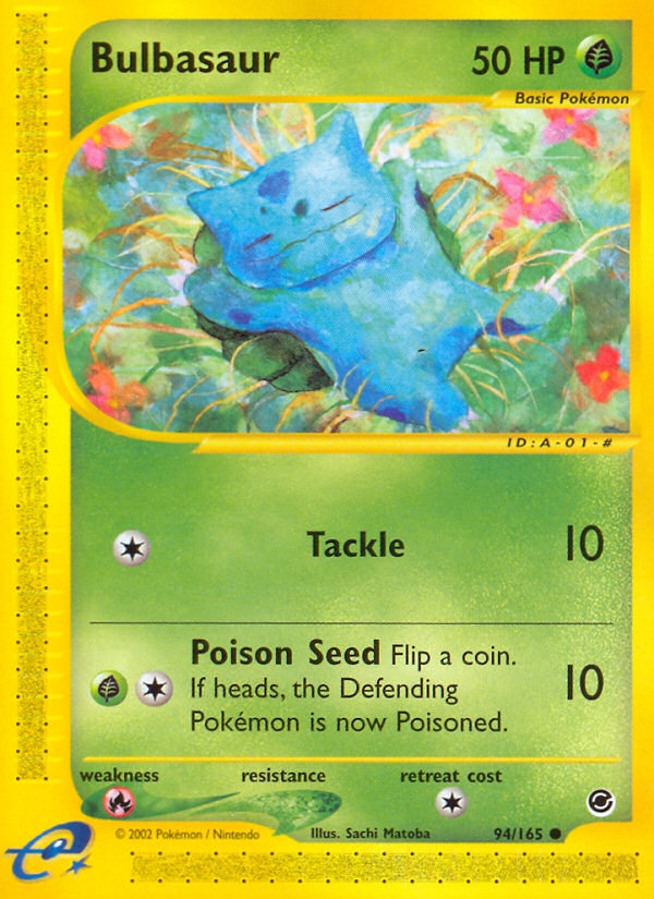 Bulbasaur (94/165) [Expedition: Base Set] | Good Games Morley