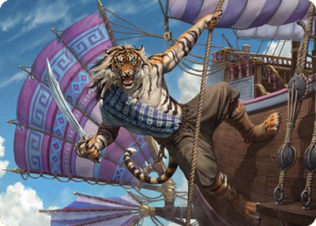 Jedit Ojanen, Mercenary Art Card [Dominaria United Art Series] | Good Games Morley