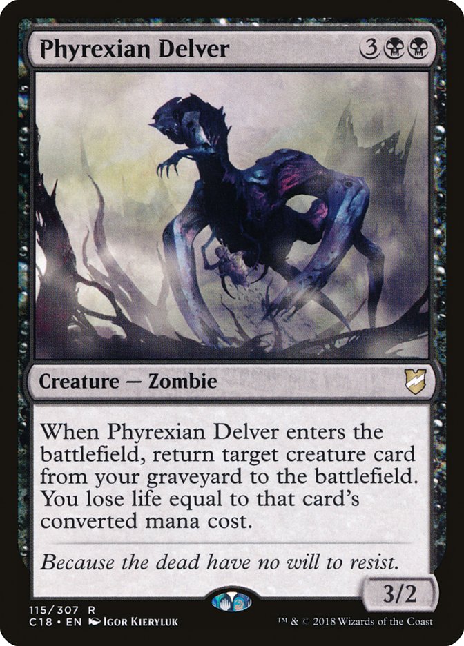 Phyrexian Delver [Commander 2018] | Good Games Morley