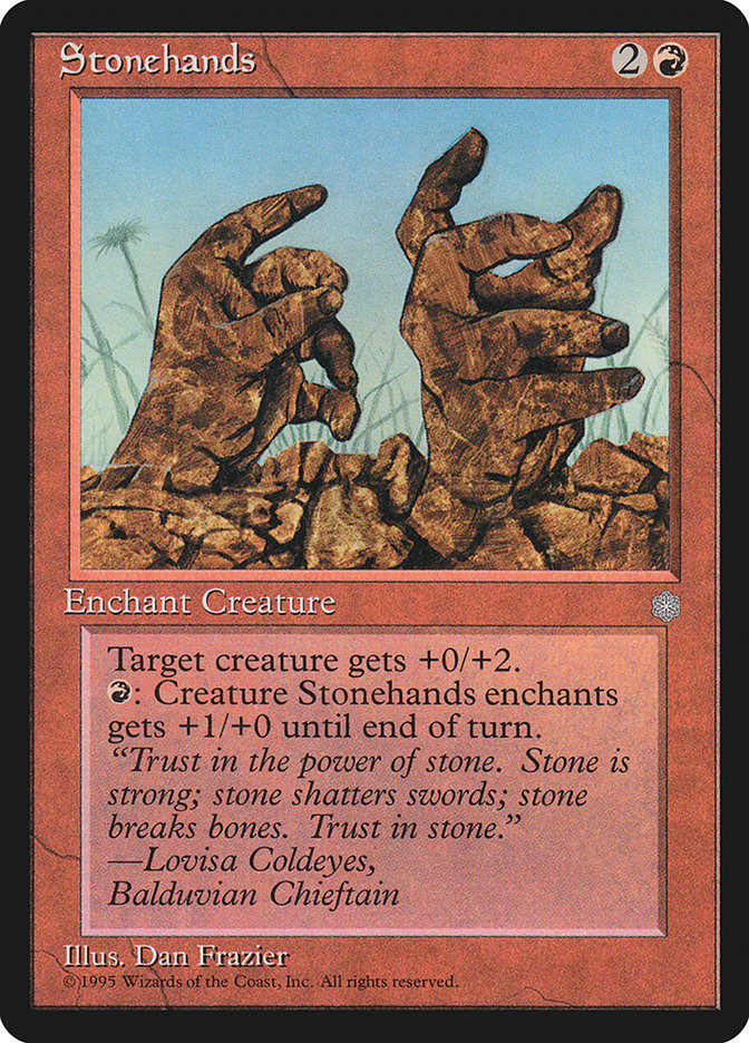 Stonehands [Ice Age] | Good Games Morley