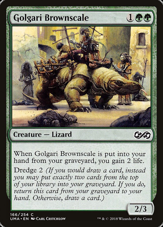 Golgari Brownscale [Ultimate Masters] | Good Games Morley
