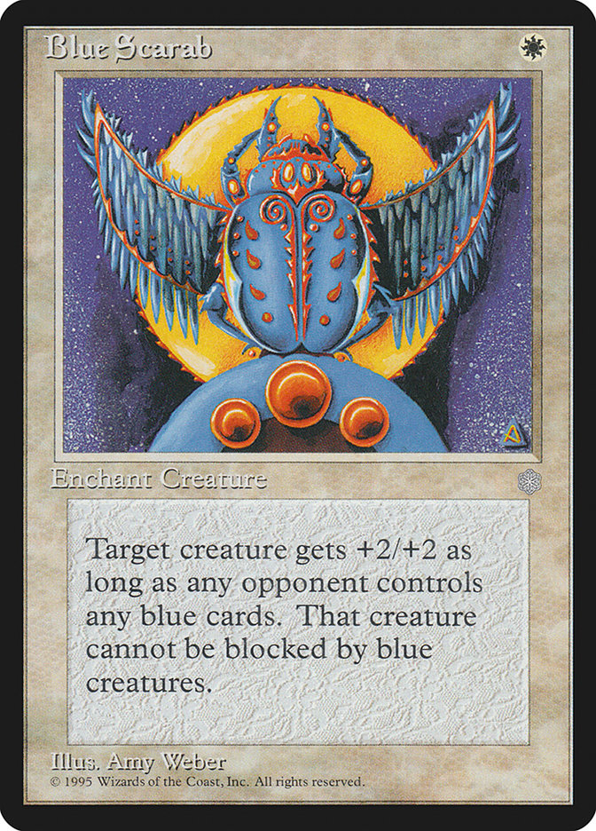 Blue Scarab [Ice Age] | Good Games Morley