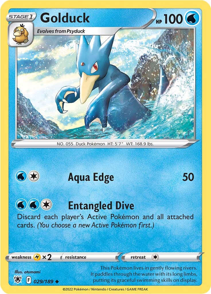 Golduck (029/189) [Sword & Shield: Astral Radiance] | Good Games Morley