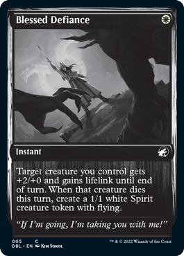 Blessed Defiance [Innistrad: Double Feature] | Good Games Morley