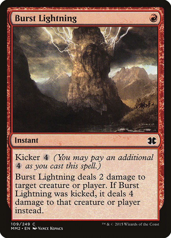 Burst Lightning [Modern Masters 2015] | Good Games Morley