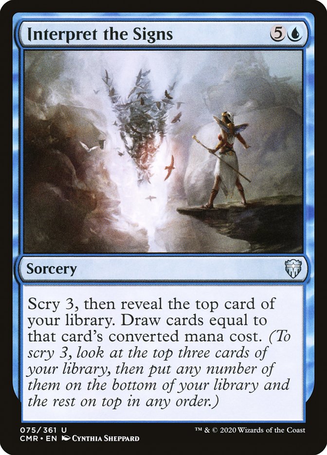 Interpret the Signs [Commander Legends] | Good Games Morley