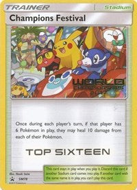 Champions Festival (SM78) (2017 Top Sixteen) [Sun & Moon: Black Star Promos] | Good Games Morley