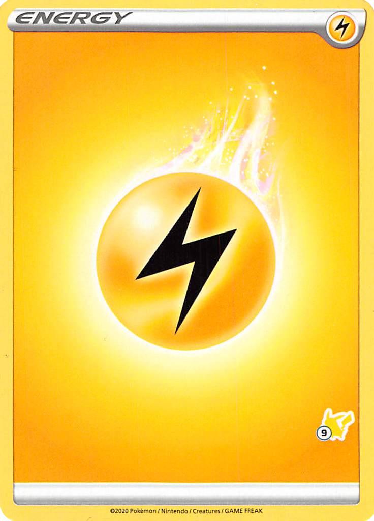 Lightning Energy (Pikachu Stamp #9) [Battle Academy 2022] | Good Games Morley