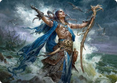 Lier, Disciple of the Drowned Art Card [Innistrad: Midnight Hunt Art Series] | Good Games Morley