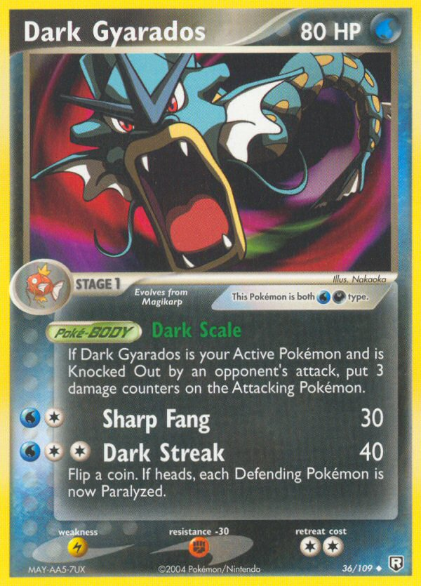 Dark Gyarados (36/109) [EX: Team Rocket Returns] | Good Games Morley