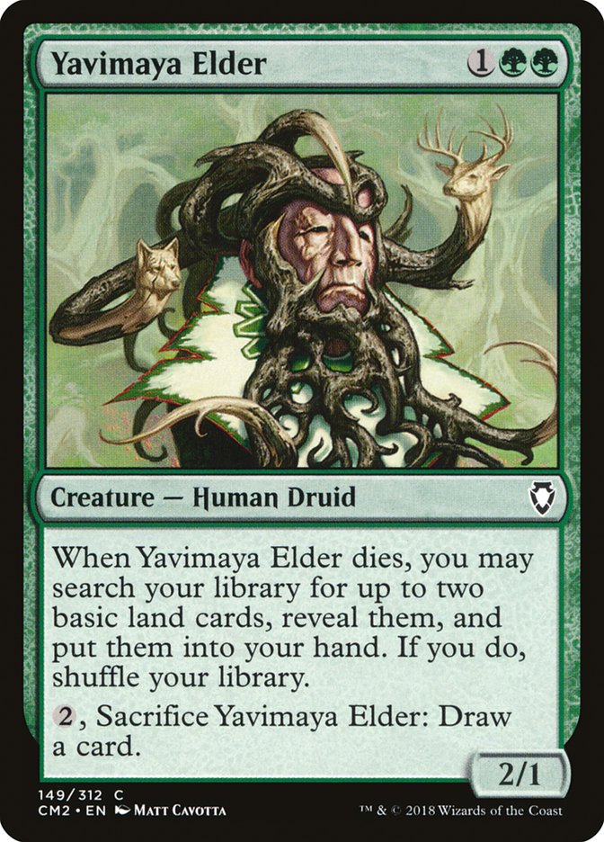 Yavimaya Elder [Commander Anthology Volume II] | Good Games Morley
