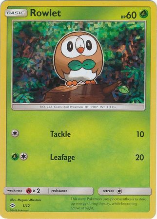 Rowlet (1/12) [McDonald's Promos: 2017 Collection] | Good Games Morley