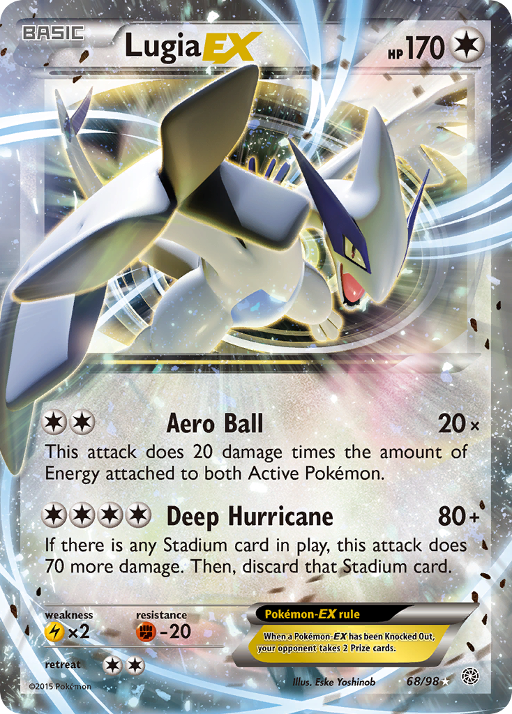 Lugia EX (68/98) [XY: Ancient Origins] | Good Games Morley