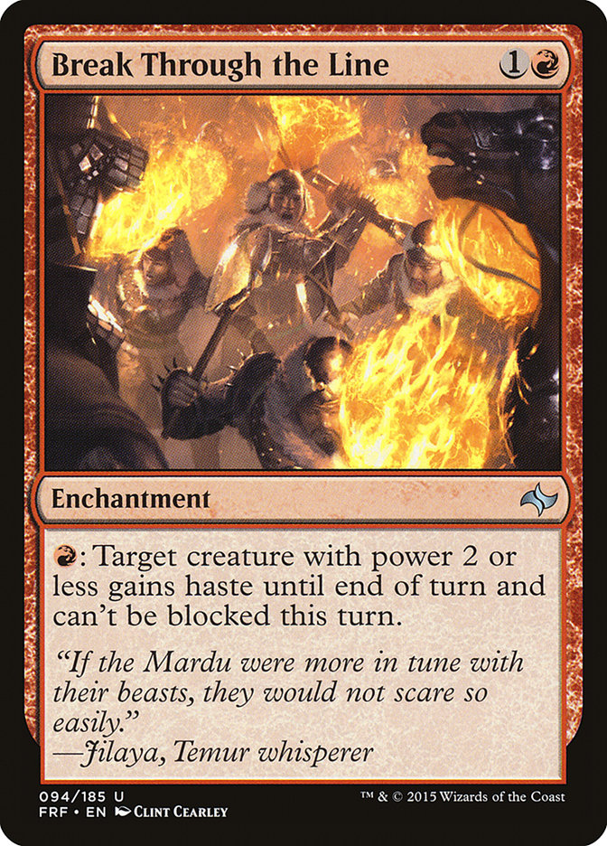 Break Through the Line [Fate Reforged] | Good Games Morley