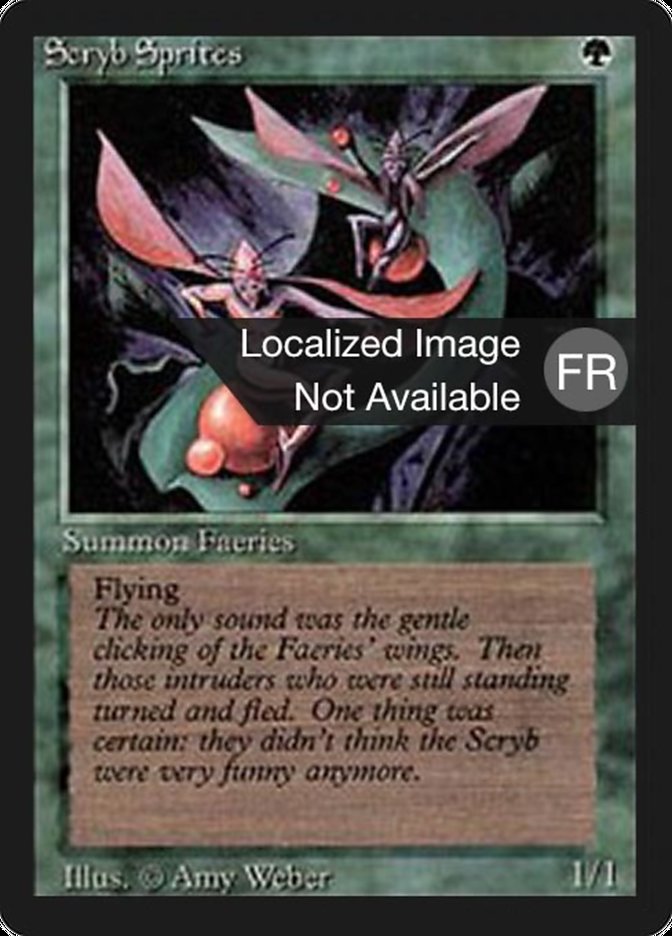 Scryb Sprites [Foreign Black Border] | Good Games Morley