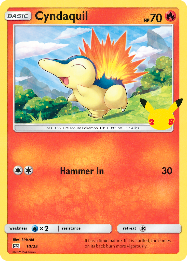 Cyndaquil (10/25) [McDonald's 25th Anniversary] | Good Games Morley