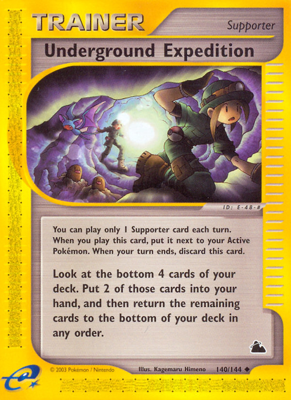 Underground Expedition (140/144) [Skyridge] | Good Games Morley