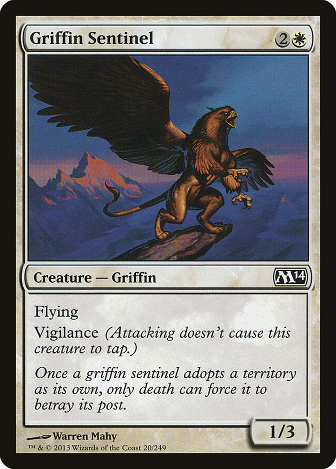 Griffin Sentinel [Magic 2014] | Good Games Morley