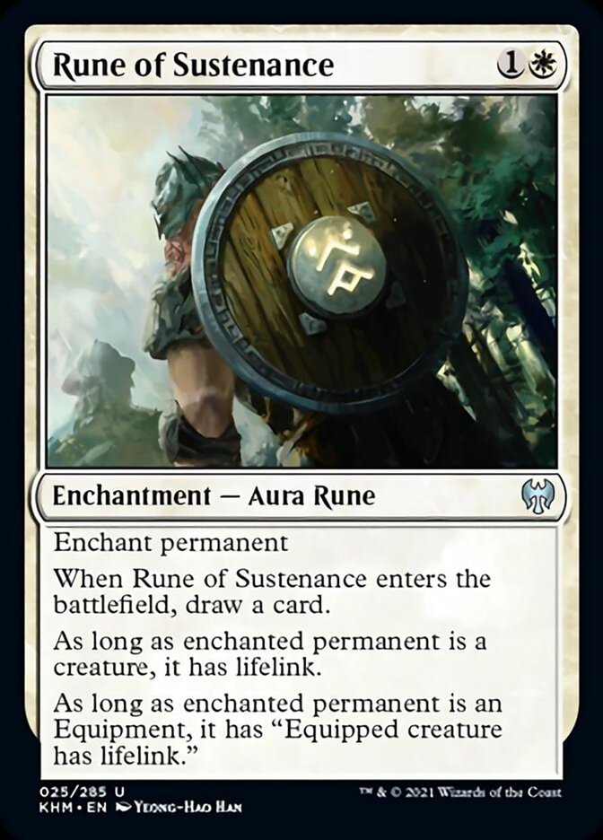 Rune of Sustenance [Kaldheim] | Good Games Morley