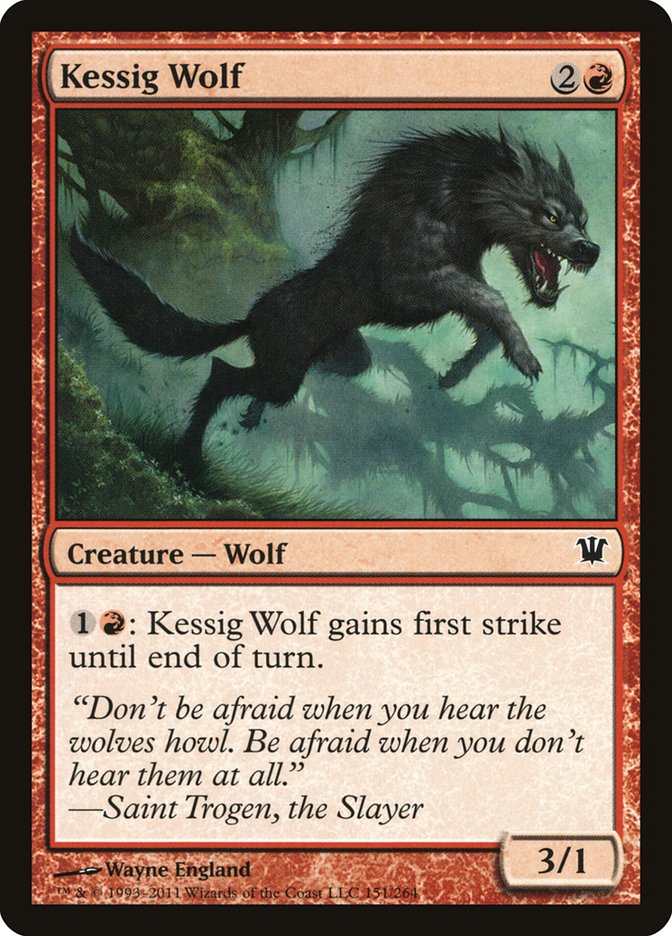 Kessig Wolf [Innistrad] | Good Games Morley