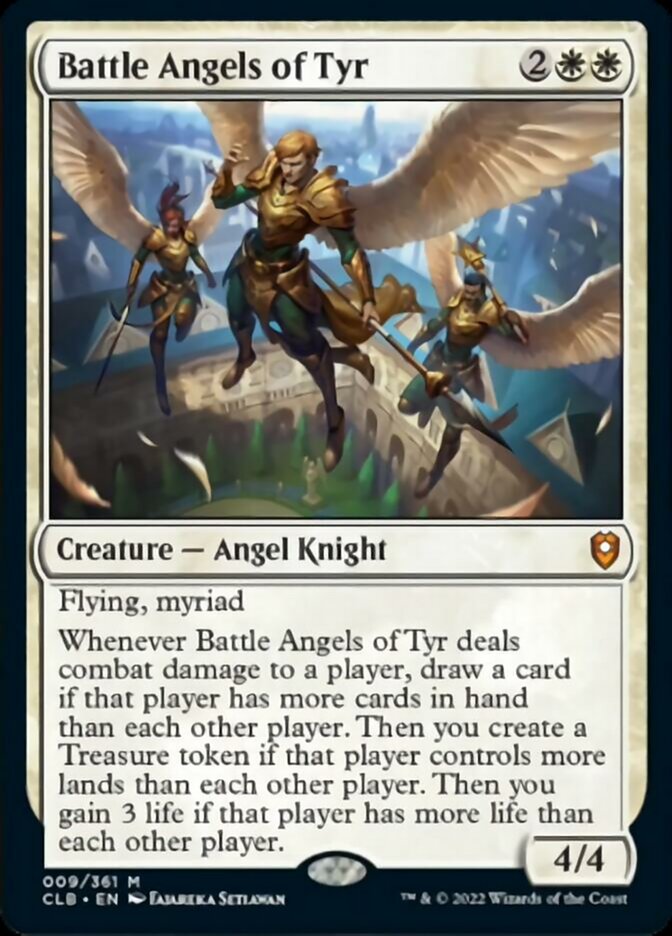 Battle Angels of Tyr [Commander Legends: Battle for Baldur's Gate] | Good Games Morley