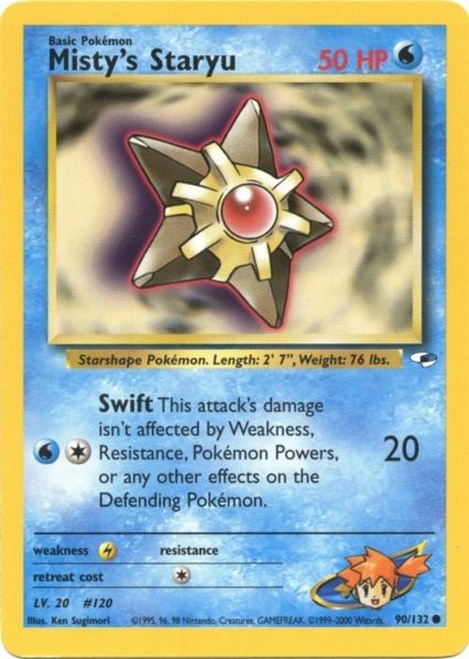 Misty's Staryu (90/132) [Gym Heroes Unlimited] | Good Games Morley