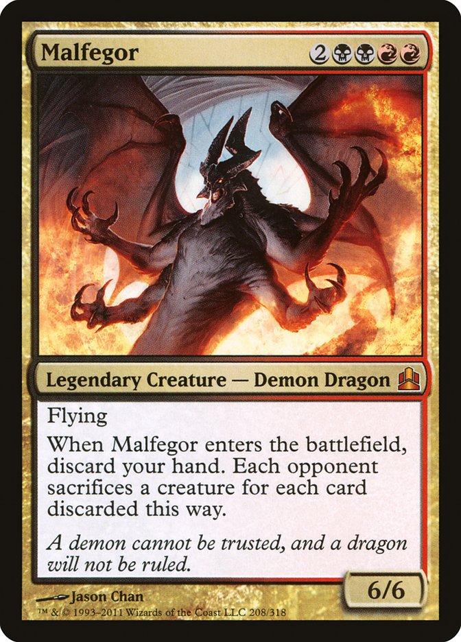 Malfegor [Commander 2011] | Good Games Morley