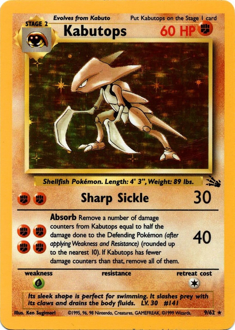 Kabutops (9/62) [Fossil Unlimited] | Good Games Morley