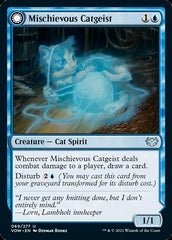 Mischievous Catgeist // Catlike Curiosity [Innistrad: Crimson Vow] | Good Games Morley