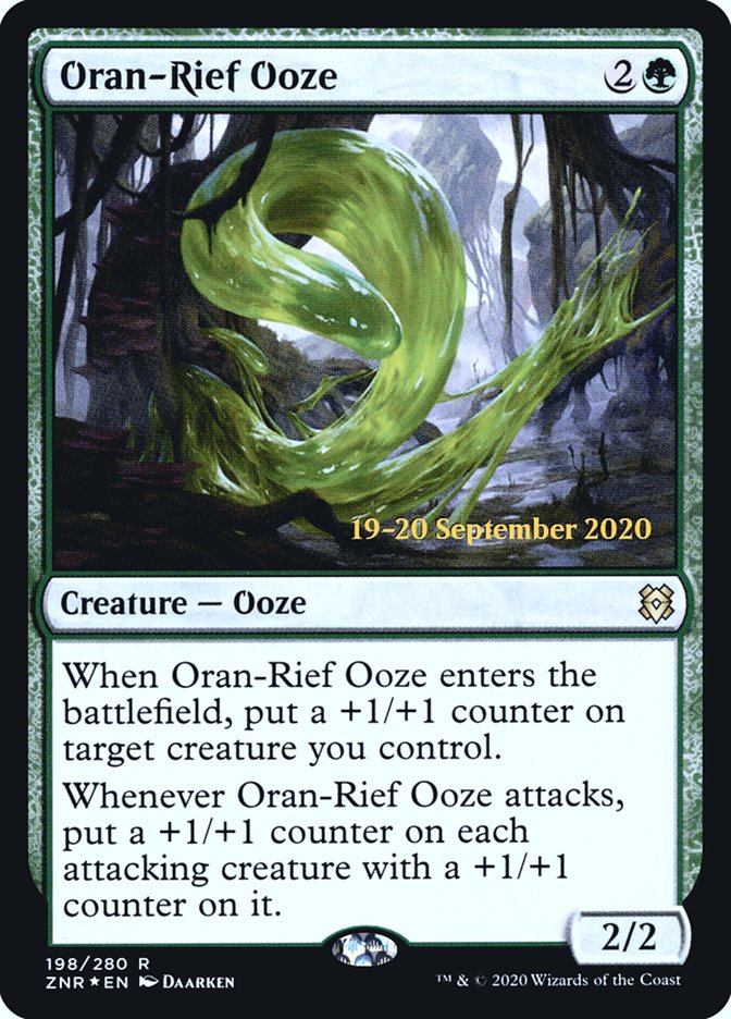 Oran-Rief Ooze [Zendikar Rising Prerelease Promos] | Good Games Morley