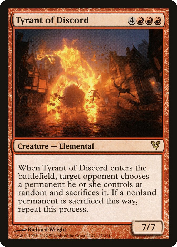 Tyrant of Discord [Avacyn Restored] | Good Games Morley