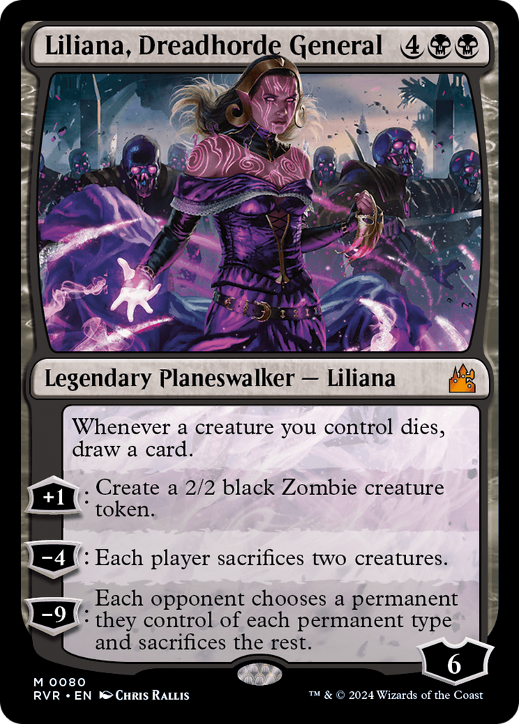 Liliana, Dreadhorde General [Ravnica Remastered] | Good Games Morley