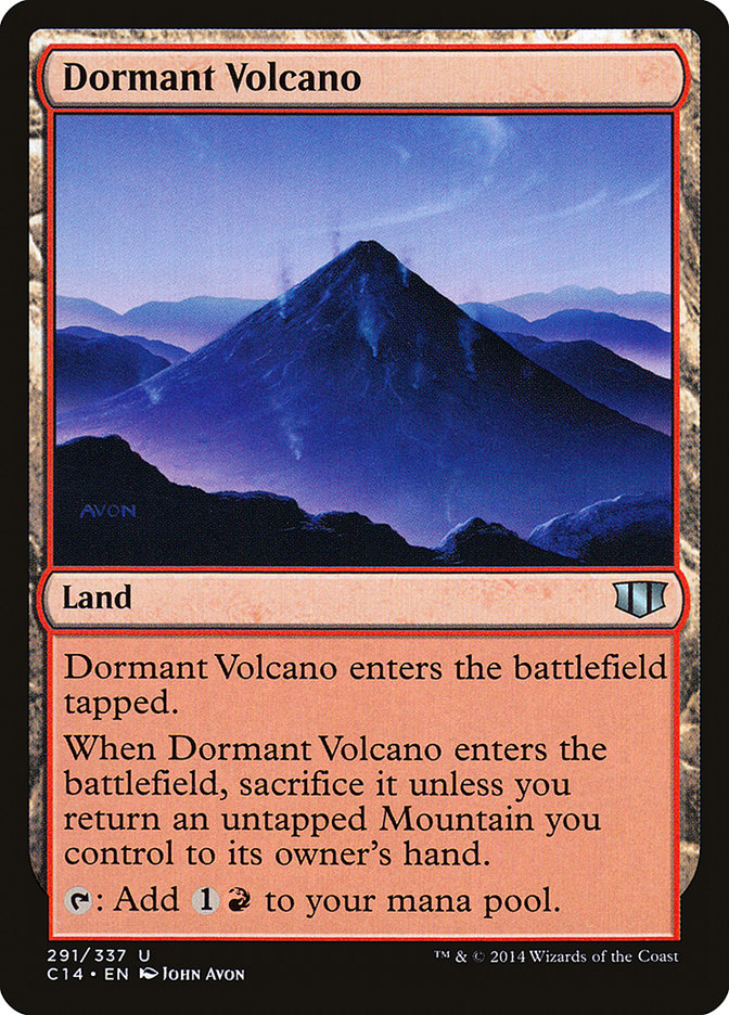 Dormant Volcano [Commander 2014] | Good Games Morley