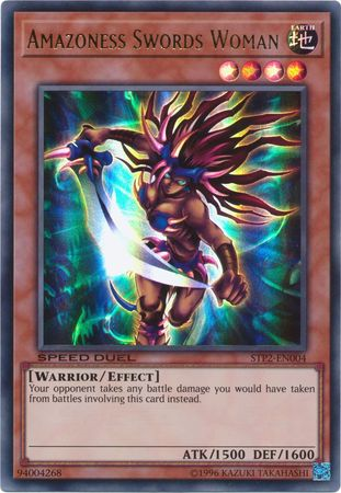 Amazoness Swords Woman [STP2-EN004] Ultra Rare | Good Games Morley
