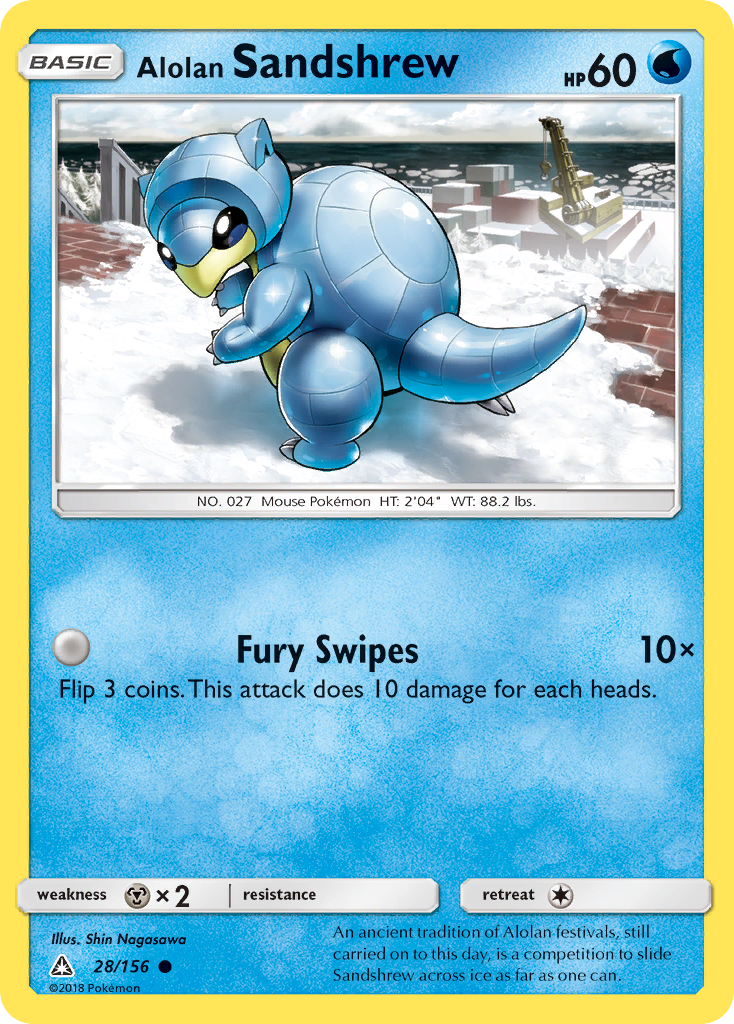 Alolan Sandshrew (28/156) [Sun & Moon: Ultra Prism] | Good Games Morley