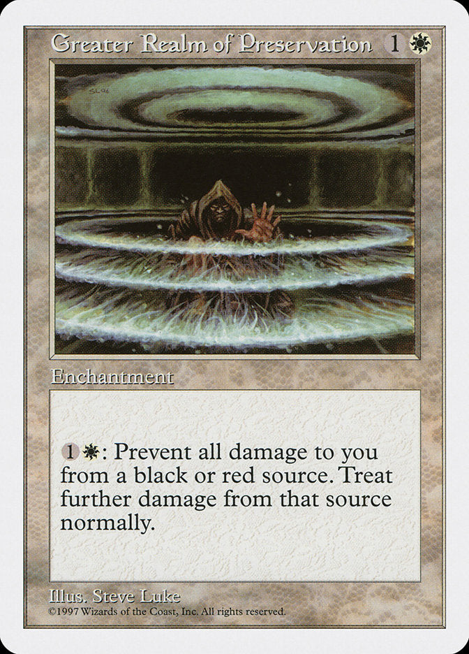 Greater Realm of Preservation [Fifth Edition] | Good Games Morley