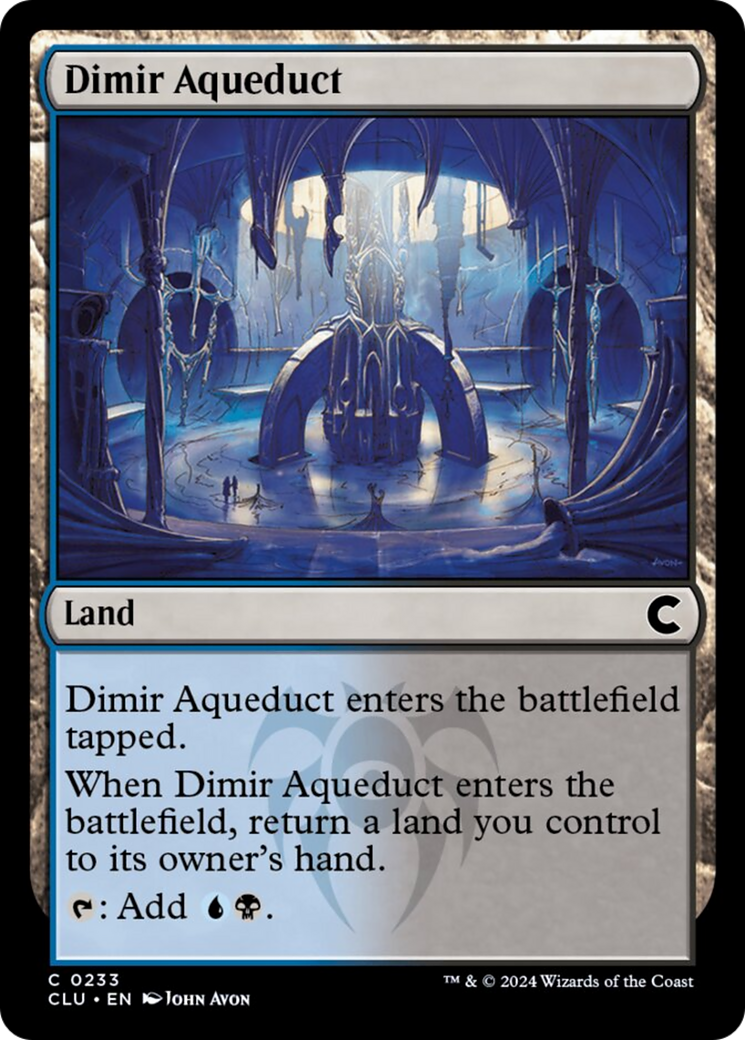 Dimir Aqueduct [Ravnica: Clue Edition] | Good Games Morley