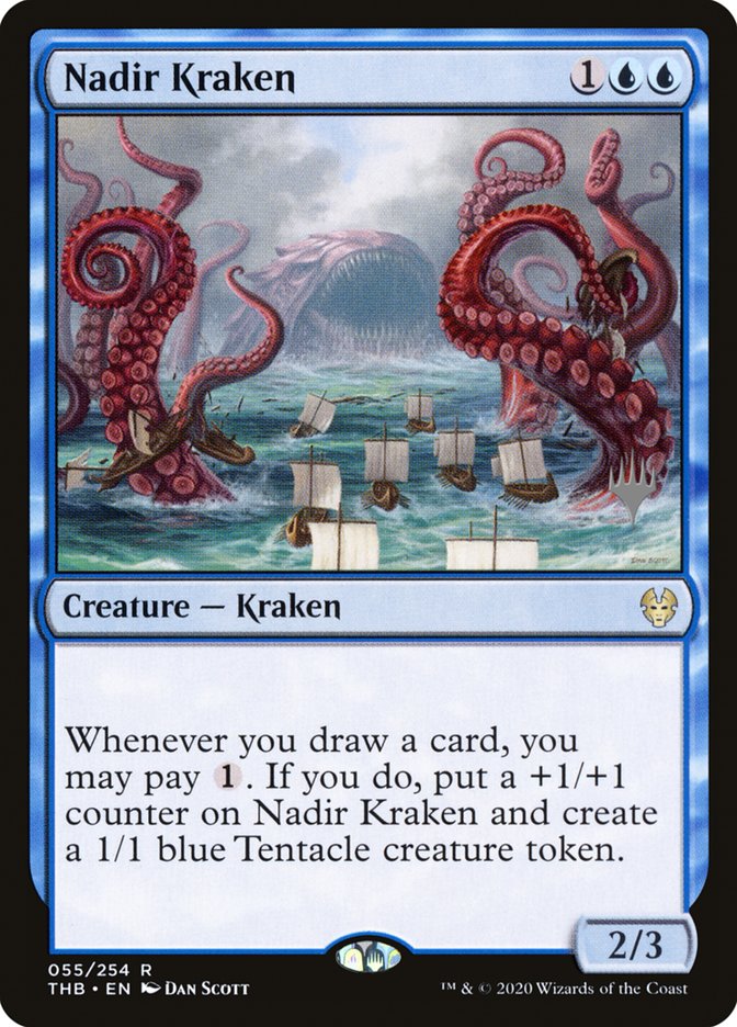 Nadir Kraken (Promo Pack) [Theros Beyond Death Promos] | Good Games Morley