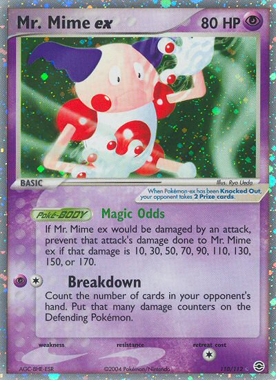 Mr. Mime ex (110/112) [EX: FireRed & LeafGreen] | Good Games Morley
