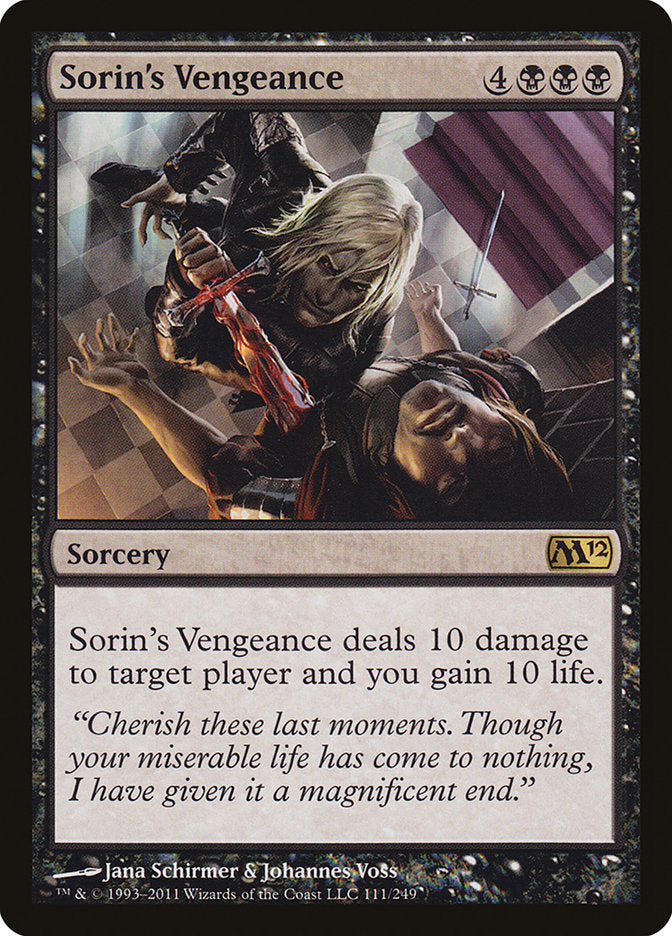 Sorin's Vengeance [Magic 2012] | Good Games Morley