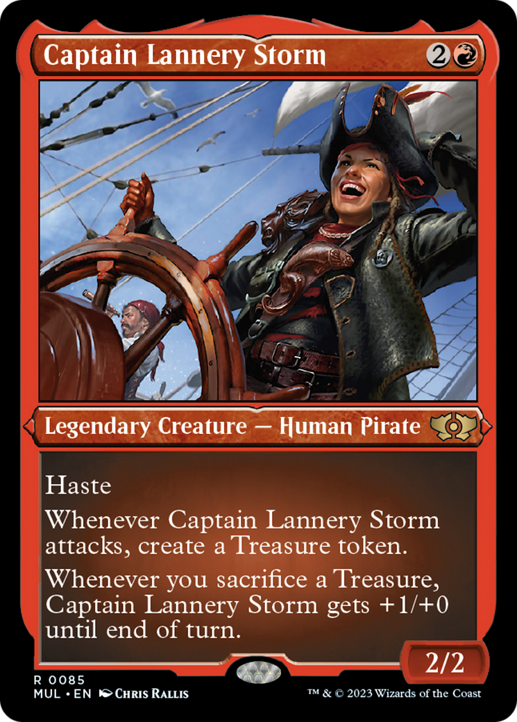 Captain Lannery Storm (Foil Etched) [Multiverse Legends] | Good Games Morley